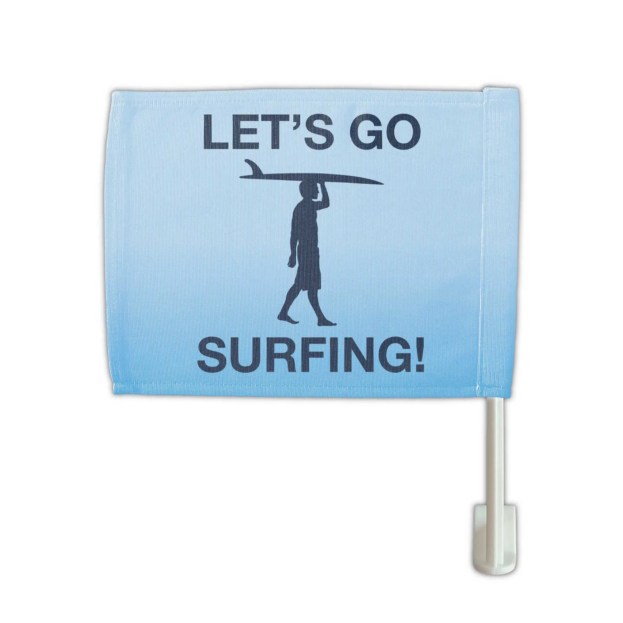 カーフラッグ】SURF/サーフィン/自動車用オリジナルフラッグ・旗
