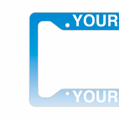 【US車用ナンバーフレーム】グラデーション・スカイ PL8HERO