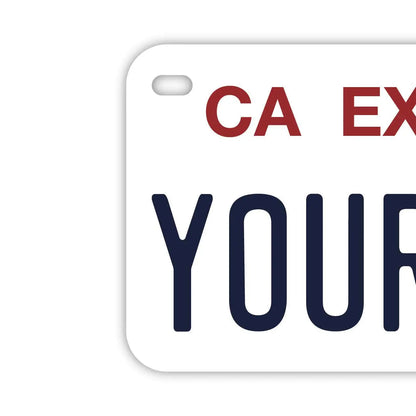 【中・USバイク用】カリフォルニア(公用車)/オリジナルアメリカナンバープレート PL8HERO