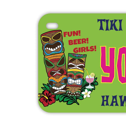 【中・USバイク用】ハワイ・ティキバー/オリジナルアメリカナンバープレート PL8HERO