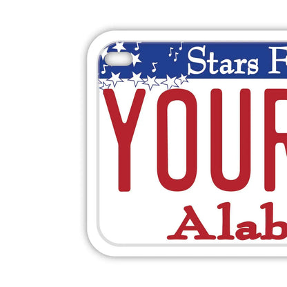【中・USバイク用】アラバマ/オリジナルアメリカナンバープレート PL8HERO