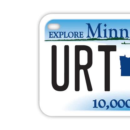 【中・USバイク用】ミネソタ/オリジナルアメリカナンバープレート PL8HERO