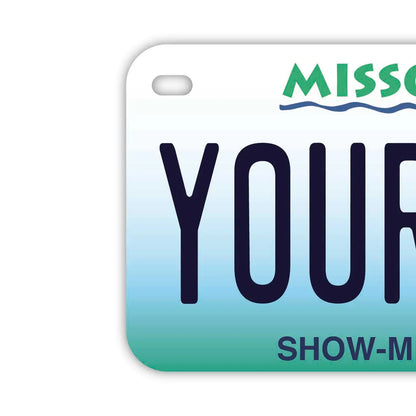 【中・USバイク用】ミズーリ/オリジナルアメリカナンバープレート PL8HERO