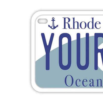 【中・USバイク用】ロードアイランド/オリジナルアメリカナンバープレート PL8HERO