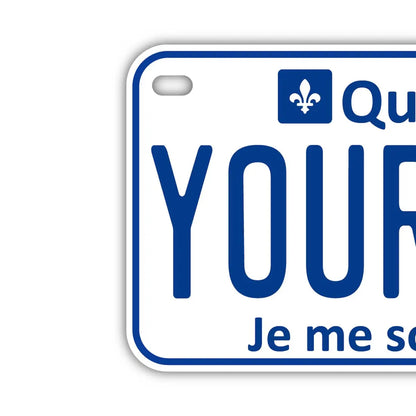 【中・USバイク用】ケベック/オリジナルカナダナンバープレート PL8HERO