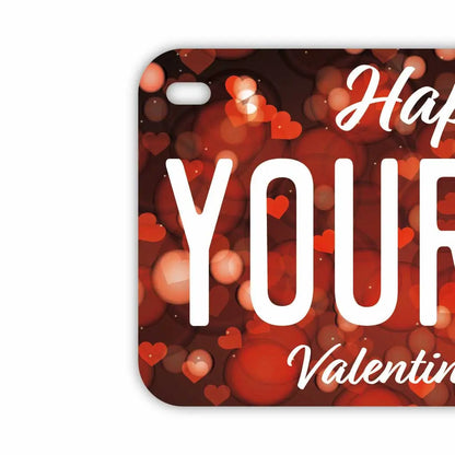 【中・USバイク用】ハート（バレンタイン）/オリジナルアメリカナンバープレート PL8HERO