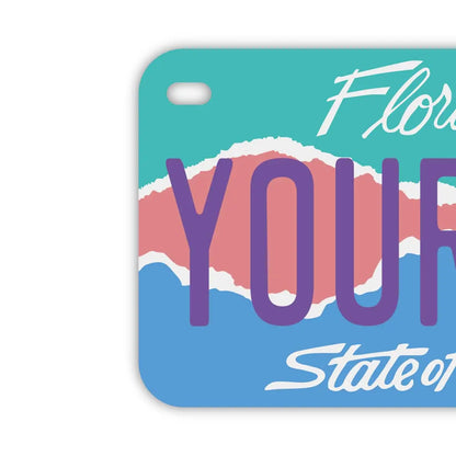 【中・USバイク用】フロリダ・アート/オリジナルアメリカナンバープレート PL8HERO