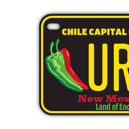 【中・USバイク用】ニューメキシコ・チリペッパー/オリジナルアメリカナンバープレート PL8HERO