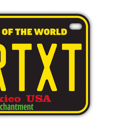 【中・USバイク用】ニューメキシコ・チリペッパー/オリジナルアメリカナンバープレート PL8HERO