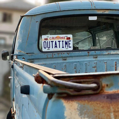 【大・US車用】ハワイ自転車タグ・レッド/オリジナルアメリカエンボスナンバープレート おしゃれ表札看板 PL8HERO