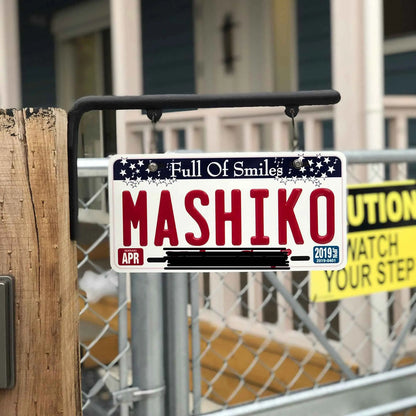 【大・US車用】アラバマ/オリジナルアメリカエンボスナンバープレート おしゃれ表札看板 PL8HERO