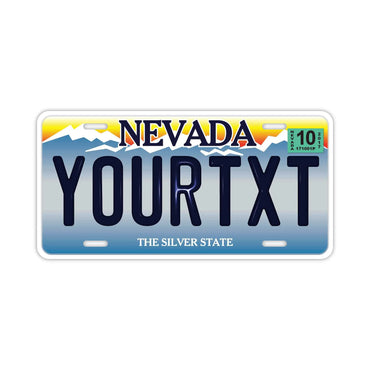 [Large/US Car] Nevada/Original American Embossed License Plate Fashionable Nameplate Sign