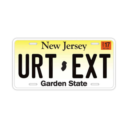 【大・US車用】ニュージャージー/オリジナルアメリカエンボスナンバープレート おしゃれ表札看板 PL8HERO