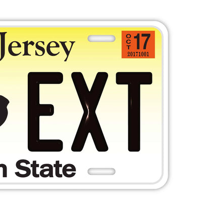 【大・US車用】ニュージャージー/オリジナルアメリカエンボスナンバープレート おしゃれ表札看板 PL8HERO