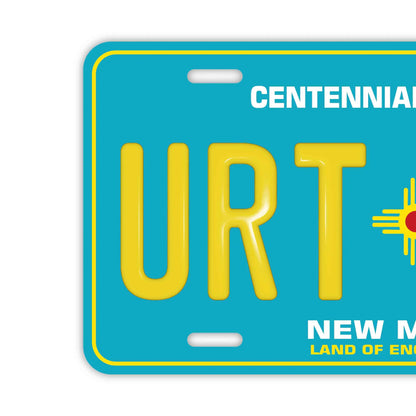 【大・US車用】ニューメキシコ/オリジナルアメリカエンボスナンバープレート おしゃれ表札看板 PL8HERO