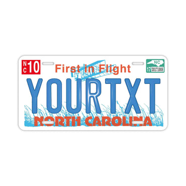 [Large/US Car] North Carolina/Original American Embossed License Plate Fashionable Nameplate Sign