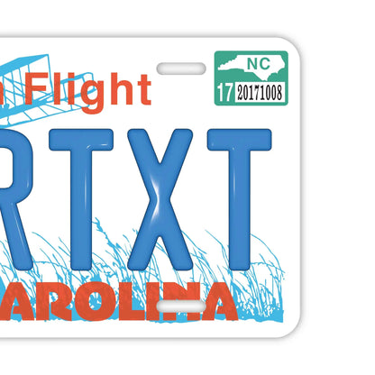 【大・US車用】ノースカロライナ/オリジナルアメリカエンボスナンバープレート おしゃれ表札看板 PL8HERO