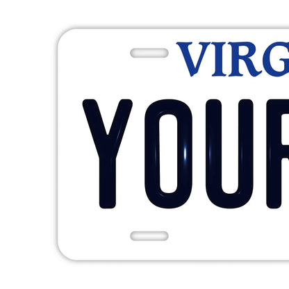 【大・US車用】バージニア/オリジナルアメリカエンボスナンバープレート おしゃれ表札看板 PL8HERO