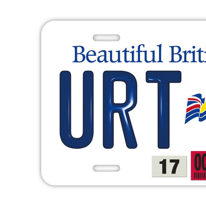 【大・US車用】ブリティッシュコロンビア/オリジナルカナダエンボスナンバープレート おしゃれ表札看板 PL8HERO