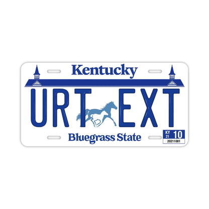 【大・US車用】ケンタッキー/オリジナルアメリカエンボスナンバープレート おしゃれ表札看板 PL8HERO