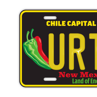 【大・US車用】ニューメキシコ・チリペッパー/オリジナルアメリカエンボスナンバープレート おしゃれ表札看板 PL8HERO