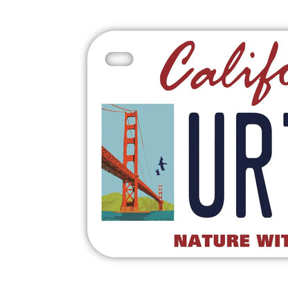 【中・USバイク用】カリフォルニア-サンフランシスコVer./オリジナルアメリカナンバープレート PL8HERO