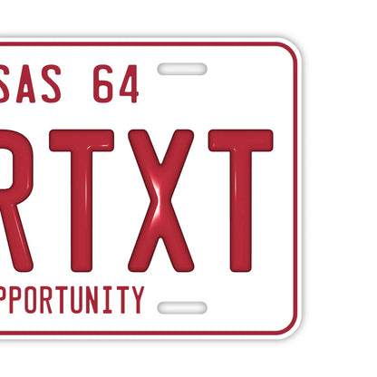 【大・US車用】アーカンソー1964/オリジナルアメリカエンボスナンバープレート おしゃれ表札看板 PL8HERO