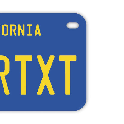 【中・USバイク用】カリフォルニア1970's/オリジナルアメリカナンバープレート PL8HERO