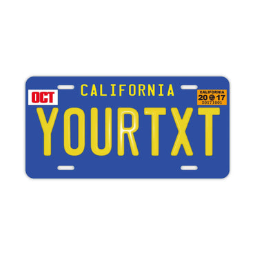 [Large/US Car] California 1970's/Original America Embossed License Plate Fashionable Nameplate Sign