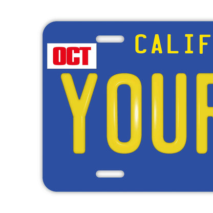 【大・US車用】カリフォルニア1970's/オリジナルアメリカエンボスナンバープレート おしゃれ表札看板 PL8HERO