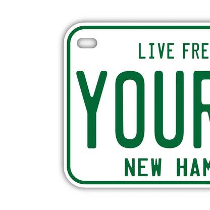 【中・USバイク用】ニューハンプシャー1980s/オリジナルアメリカナンバープレート PL8HERO