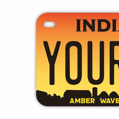 【中・USバイク用】インディアナ1993/オリジナルアメリカナンバープレート PL8HERO