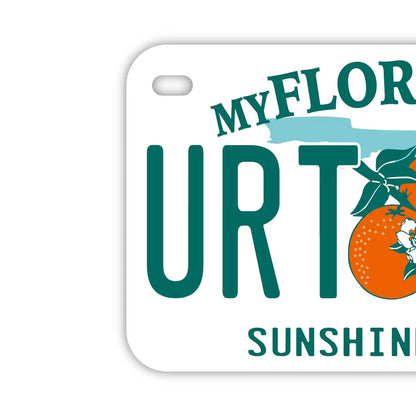 【中・USバイク用】フロリダ2000's/オリジナルアメリカナンバープレート PL8HERO