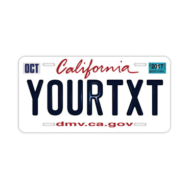 [Large/US Car] California 2011/Original America Embossed License Plate Fashionable Nameplate Sign