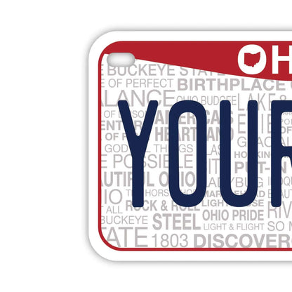 【中・USバイク用】オハイオ2013/オリジナルアメリカナンバープレート PL8HERO