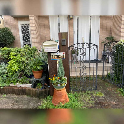 【大・US車用】ミシガン2014/オリジナルアメリカエンボスナンバープレート おしゃれ表札看板 PL8HERO