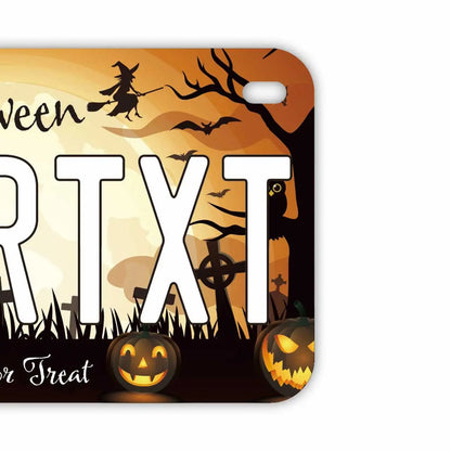 【中・USバイク用】ハロウィン2021/オリジナルアメリカナンバープレート PL8HERO