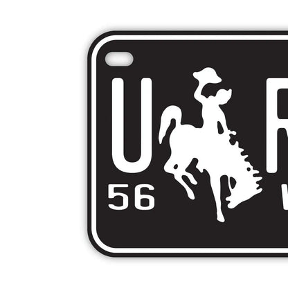 【中・USバイク用】ワイオミング56/オリジナルアメリカナンバープレート PL8HERO