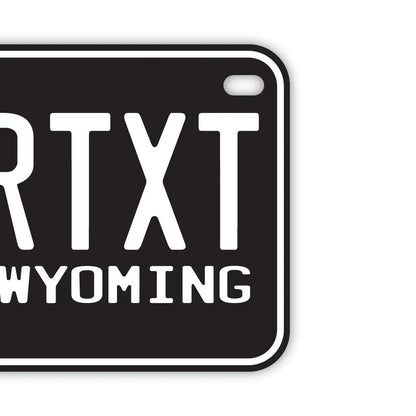 【中・USバイク用】ワイオミング56/オリジナルアメリカナンバープレート PL8HERO