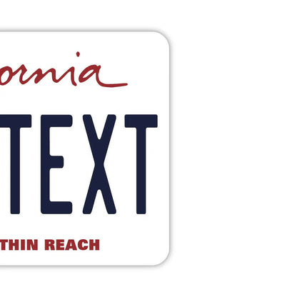 【ミラータグ】カリフォルニア-サンフランシスコVer./オリジナルアメリカナンバープレート型エアフレッシュナー PL8HERO